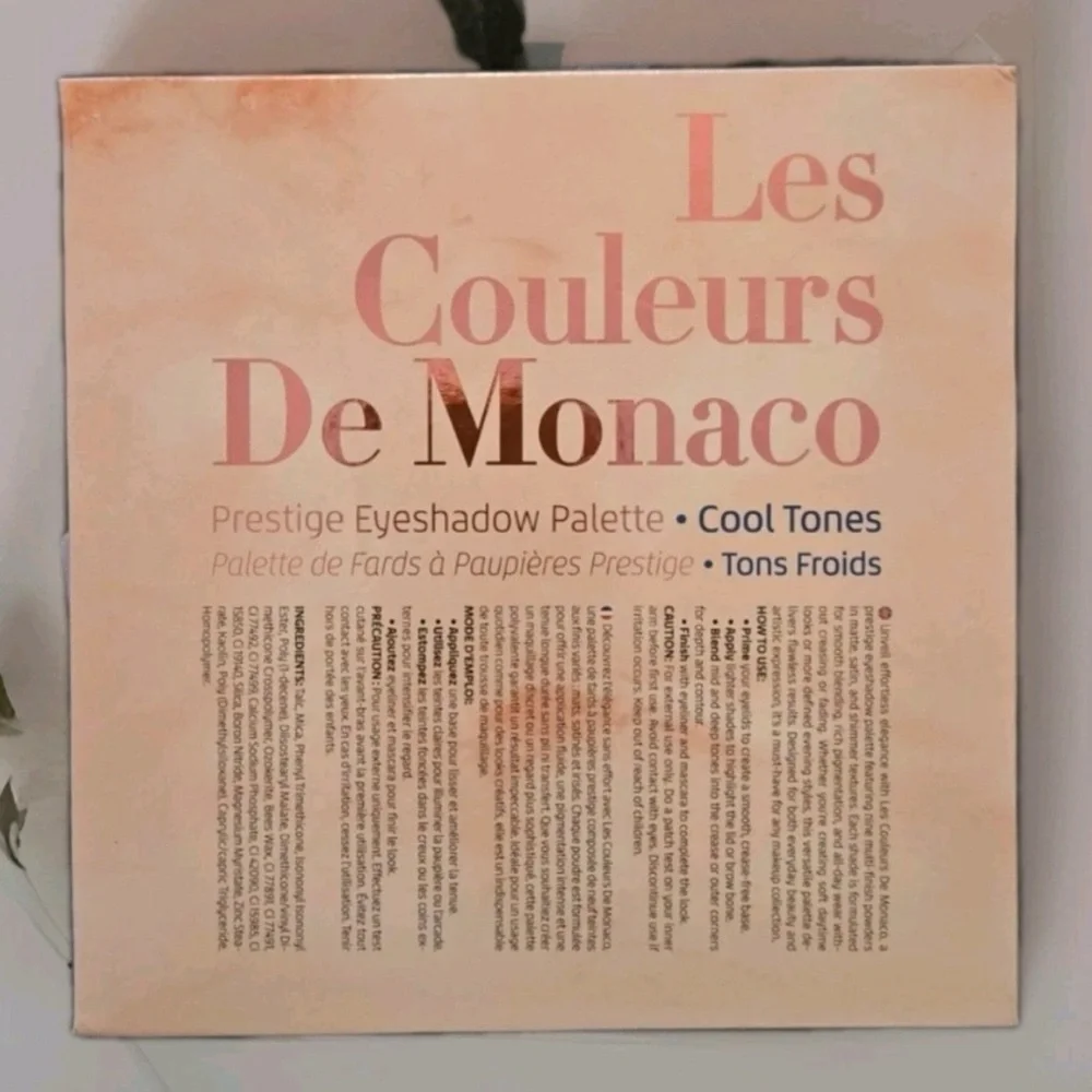 Les Couleurs De Monaco Prestige Eye Palette in COOL EYESHADOW